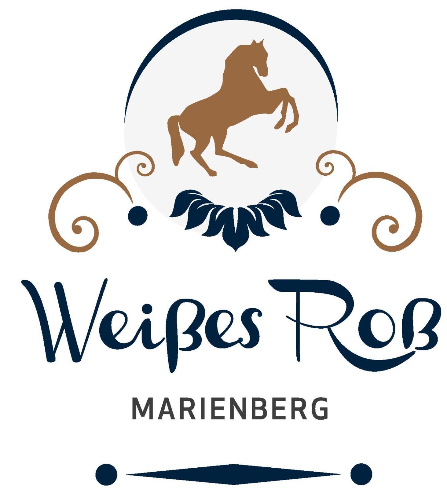 Hotel Weisses Ross Marienberg Exterior foto